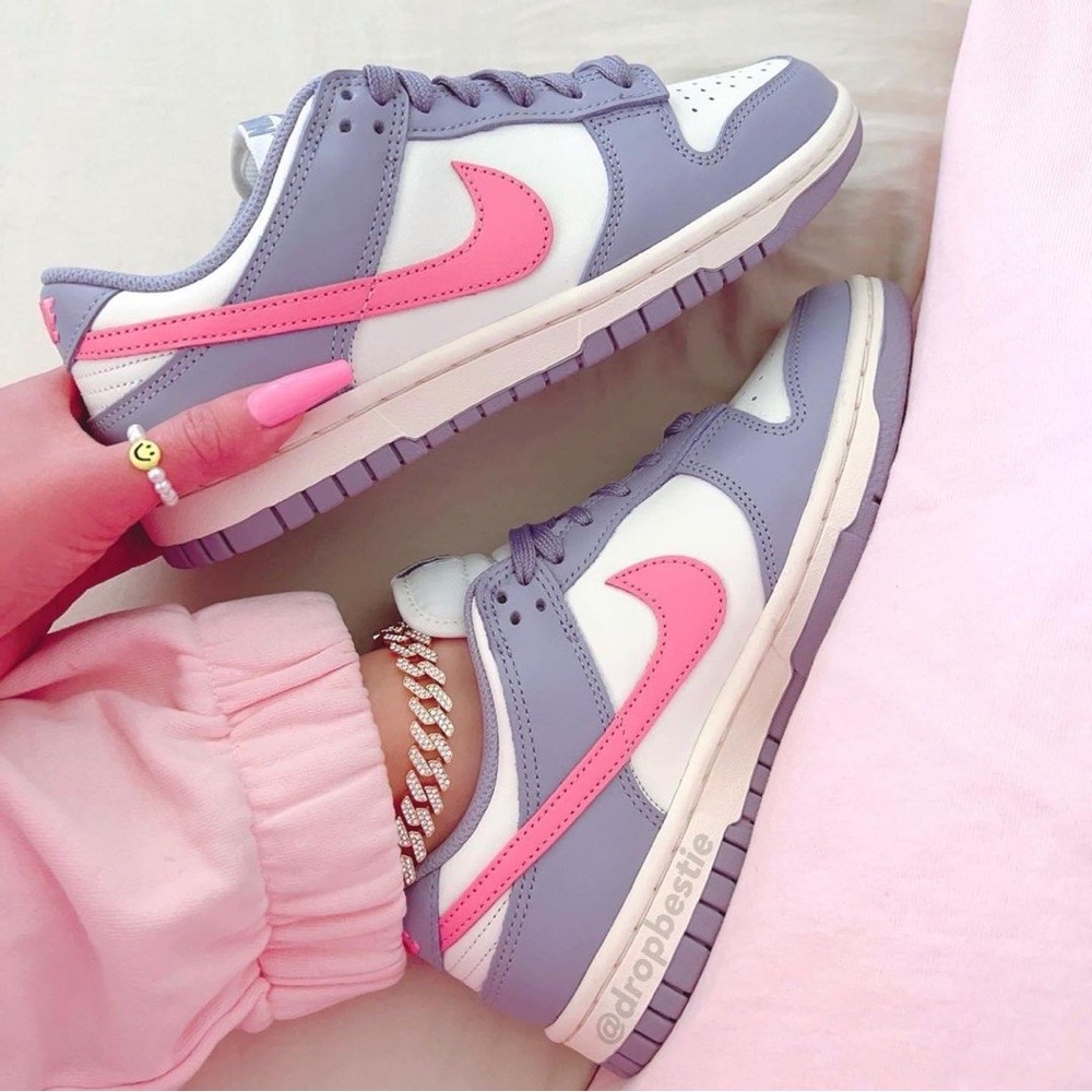 NIKE DUNK Low Indigo Haze Lavander Pink size‎ 6